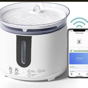Smart Pet Water Fountain - White